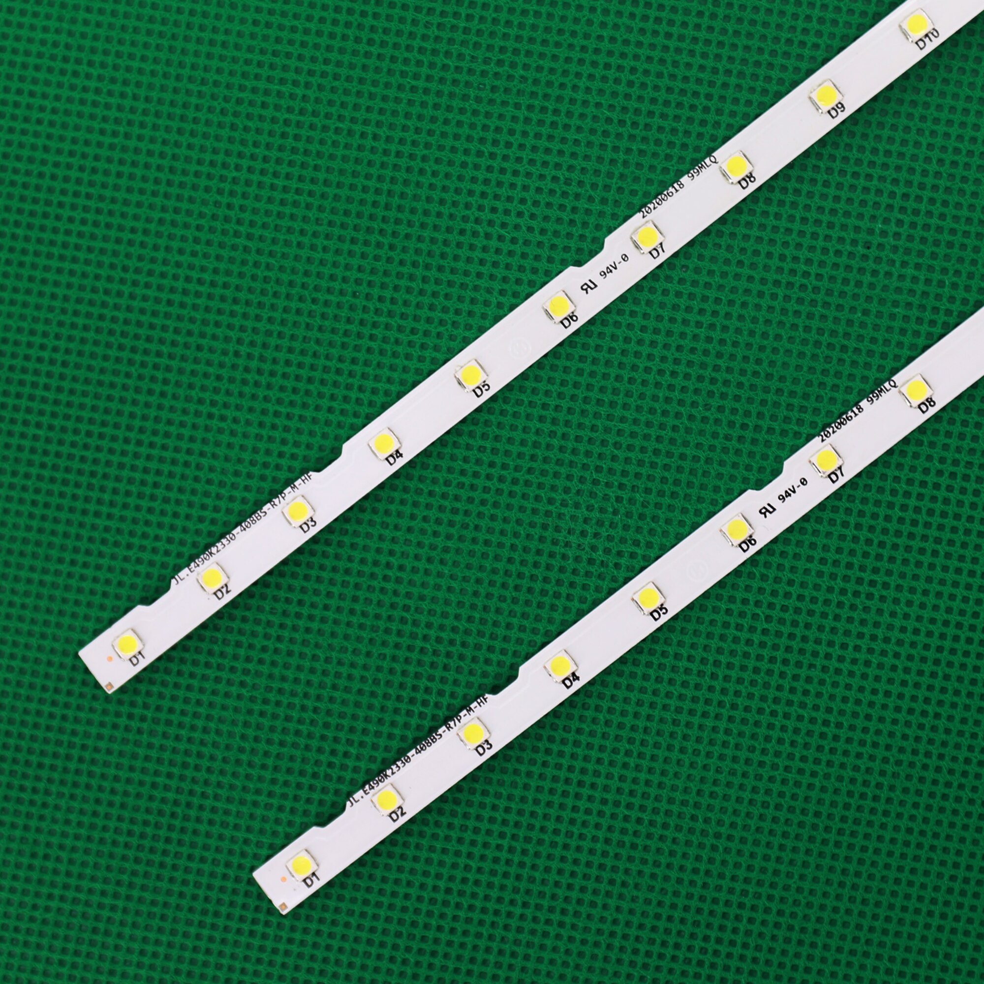38 led bakgrunnslys stripe for samsung 49 &quot;tv aot _49_ nu 7300_ nu 7100_2 x 38_3030 c_d 6t-2 d 1_19 s 2p rev . v4 ue49 nu 7140 ue49nu