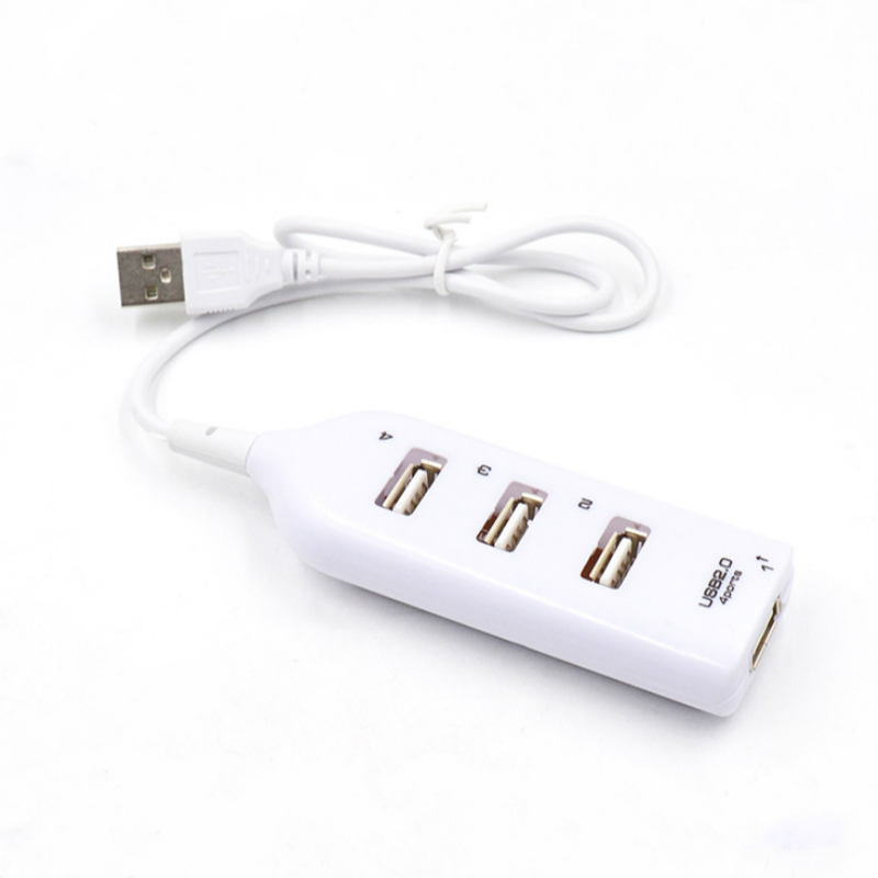 Usb 2.0 høyhastighets usb hub 4 port splitter usb adapter mini hub socket for pc laptop bærbare datamaskin windows mac