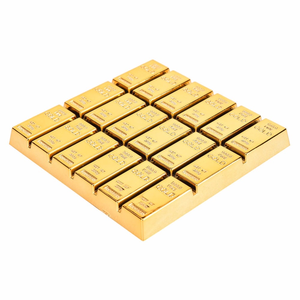 1pc simulation guld mursten kop måtte kaffe drink dækkeserviet bord drinks coaster pad