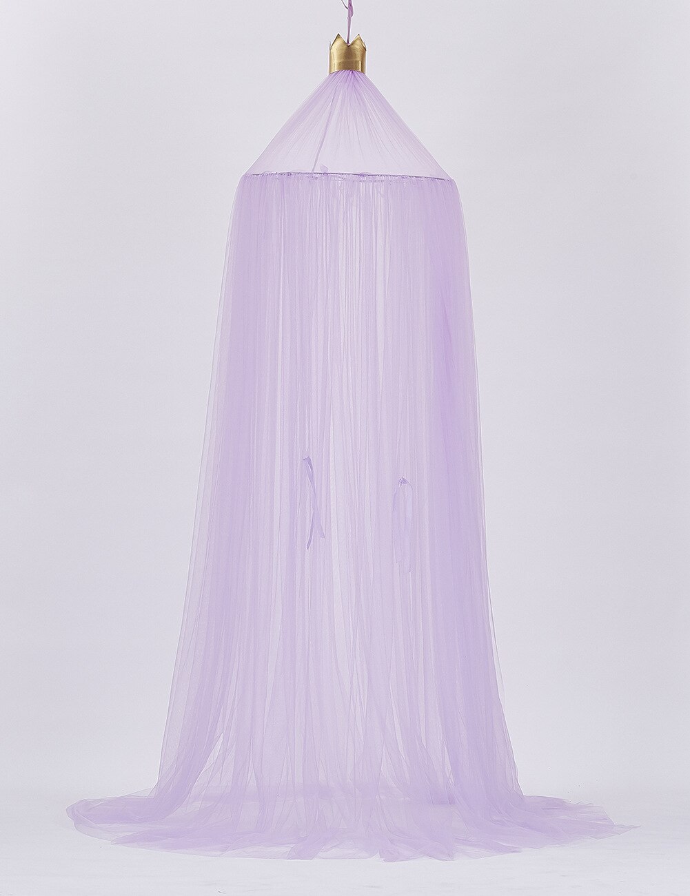 Cache-sommier en coton 7 couleurs | , couvre-lit en forme de dôme, baldaquin en coton, couvre-lit rideau pour bébés enfants, décoration de jeu à domicile: purple