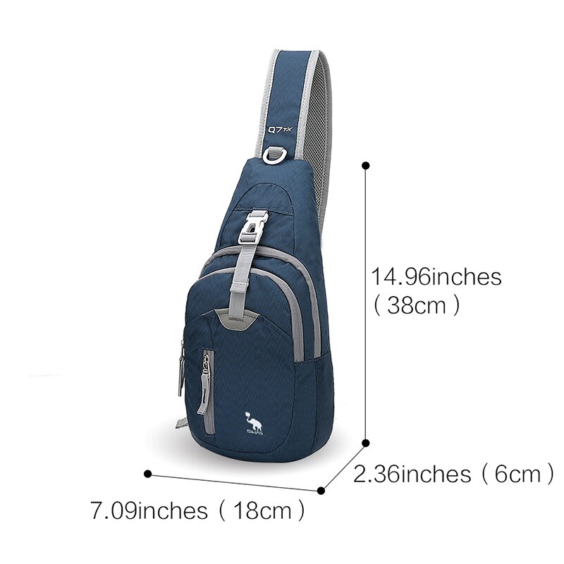 Oiwas Multifunction Bag Casual Crossbody Bags Short Trip Nylon For Women Waterproof Messenger Sling Bag Shoulder Pack