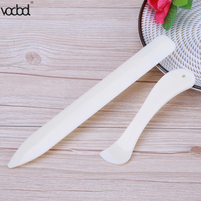 2pcs Paper Creaser Set for DIY Scrapbooking Card Making Photo Album Paper Folding Tool Crafts Edge Side Slicker Letter Opener