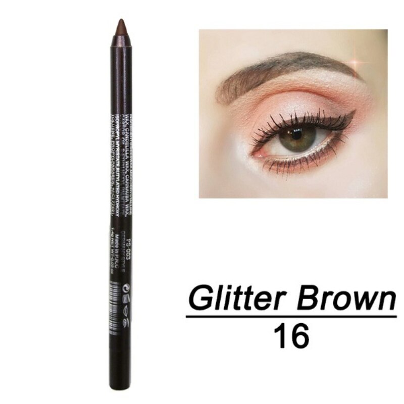 Eyeliner Waterproof Langdurige Professionele Sneldrogende Eye Liner Make-Koreaanse Cosmetica Gereedschap Maquillaje Te Gebruiken TSLM1: 16