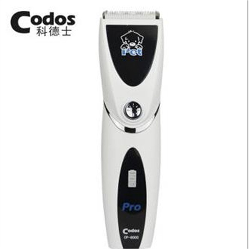 100%  originele codos cp -8000 huisdierhaartrimmer hondenhaarscheerapparaat elektrische tondeuse voor huisdieren scherp keramisch mes wit 110v-240v