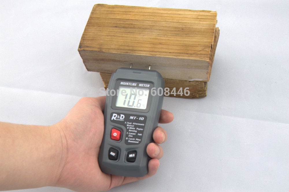 -Hygrometer Heißer holz papier karton feuchtigkeitsmesser Tester Bereich: 0 ~ 99.9% luftfeuchtigkeit