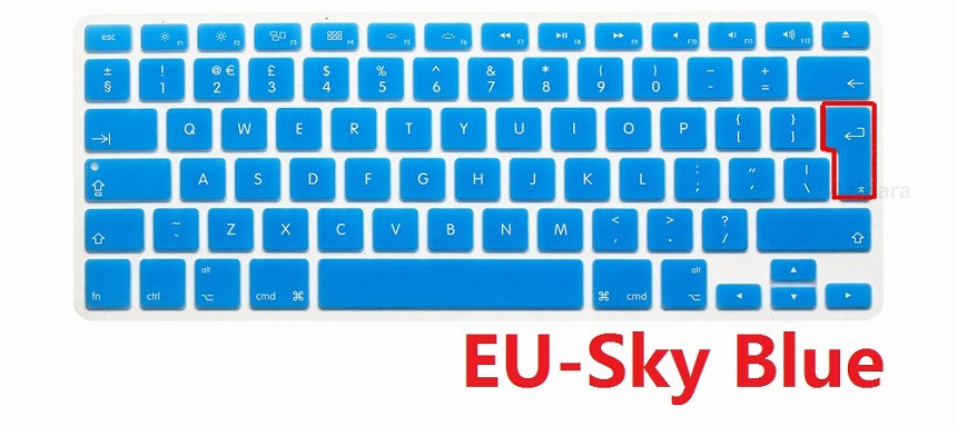 Pokrowiec na klawiaturę TPU do Macbook Pro 13 15 2015 Retina A1502 A1398 US EU English For Macbook Retina 13 15 Keyboard Protector: WHITE