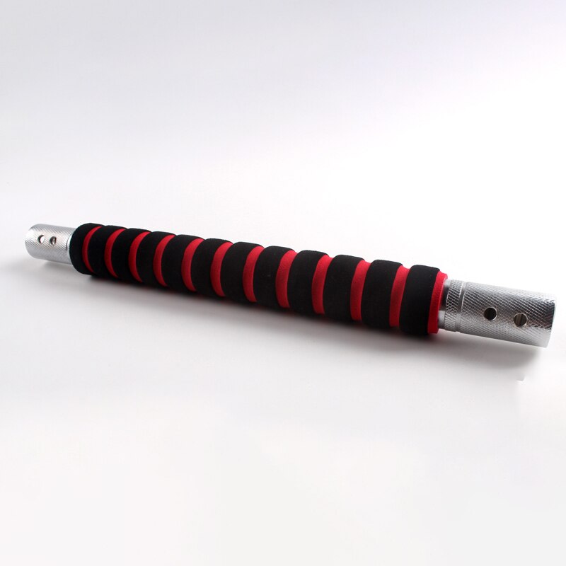 Adjustable Dumbbell Bar Connector Barbell Extension Rod For 25mm Solid Dumbbell Bar Weight Lifting Strength Training Attachments: 50cm with sponge