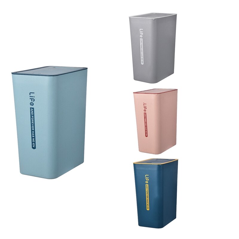 Household Simple And Hand-Pressed Trash Can/Kitchen Trash Can