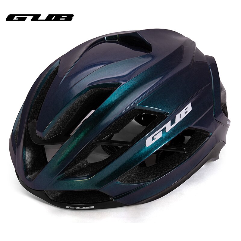 GUB SV11 bike helmet mtb road cycling bicycle super light lightweight safty with reinforcing rib for men women aerodynamic: AUROPA BLUE