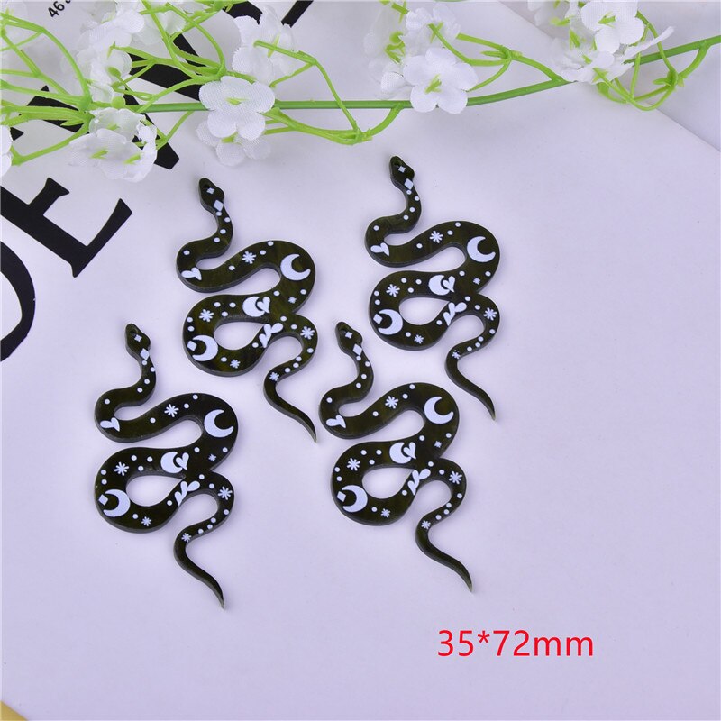 10Pcs Hars Bloed Bedels Voor Sieraden Maken Oorbellen Hanger Ketting Armband Accessoires Diy Materialen Craft Supplies