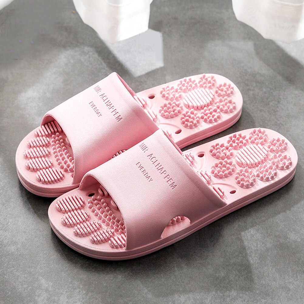 Unisex Punt Voet Massage Slippers Thuis Hotel Doucheruimte Antislip Sandalen Gezondheidszorg Voeten Massage