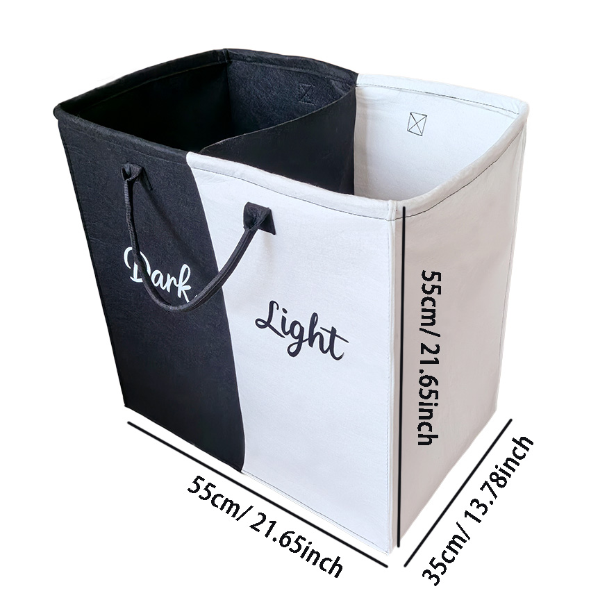 Grote opvouwbare vuile was Sorteermand Wasframe Badkamer Kleding Opbergtas Frame Emmer Wasorganisatoren Opslag: Default Title