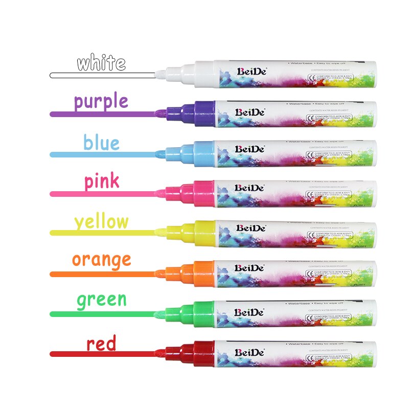 Window Marker Pen Gekleurde Fantastische Licht Boa... – Grandado