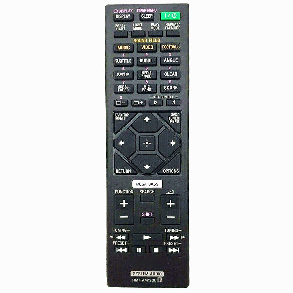 Nieuwe RMT-D203P Afstandsbediening Vervanging - VINABTY RMTD203P Vervang Afstandsbediening fit voor Sony RMT-D203P RMTD203P RDR-GX3 RDR-GX7 RDR GX3 GX5 GX7 Afstandsbediening