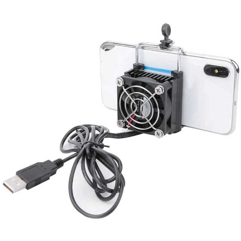 Portable Mobile Phone Cooler,Semiconductor Refrigeration System,1.5 Meters Cable 5V 2A USB Port