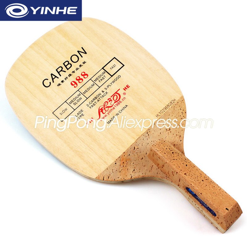 YINHE 988 Carbon (JS Fast attack) Table Tennis Blade Japanese Penhold JS Original YINHE Racket Ping Pong Bat / Paddle