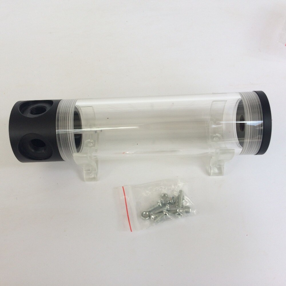 production 190mm Acrylic cylindrical water tank Computer modified water tank Water-cooled cylindrical water tank