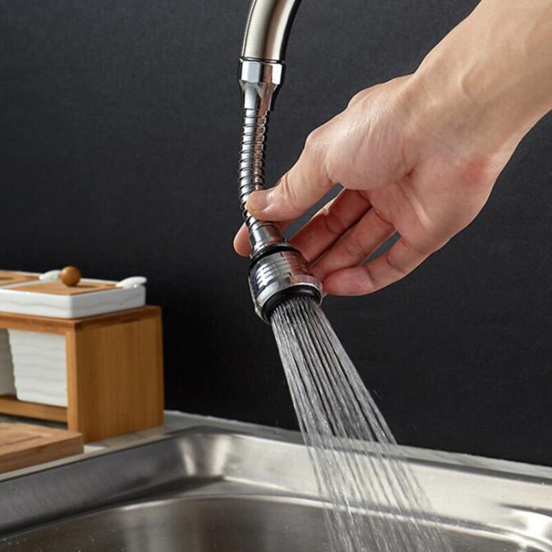 Hogedruk keukenkraan extender draaibare kraan beluchter waterbesparende kraan mondstuk adapter badkamer wastafel accessoires