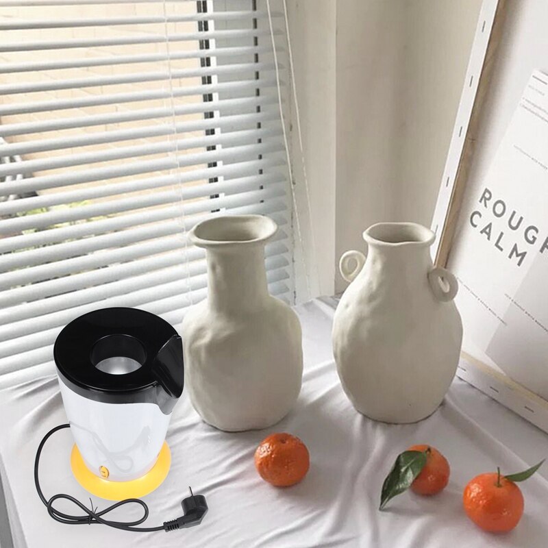 220V Portable Electric Popcorn Maker Air Popcorn Making Machine Kitchen Desktop Mini Diy Corn Maker, Eu Plug