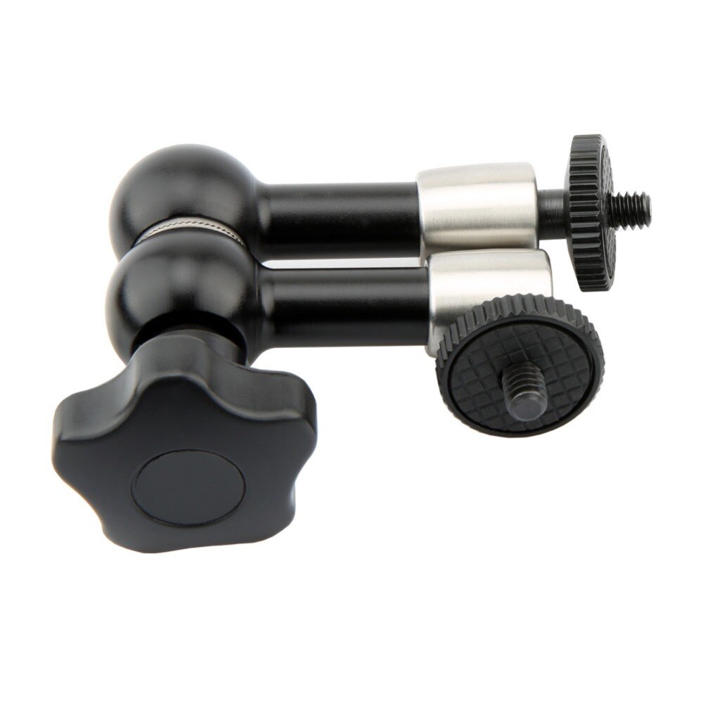 Niceyrig magic arm 1/4 " schroef cold shoe kogelkopbeugel arri rozet monitorbevestiging voor evf zoeker monitor camera rig