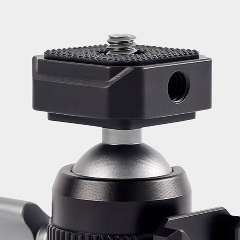 Xiletu  mc22+xt18 mini-blitzschuh-tischstativ mit 1/4 schrauben, doppelblitzschuh, mini-ptz-stativ, handyhalterung