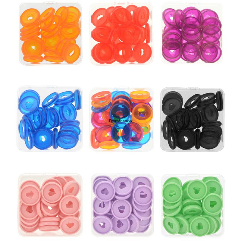 28mm A5 A6 Discbound Notebook Planner Discs Binding Ring Macaron Heart-shaped Mushroom Hole Disc Bound Discs Binding Supplies