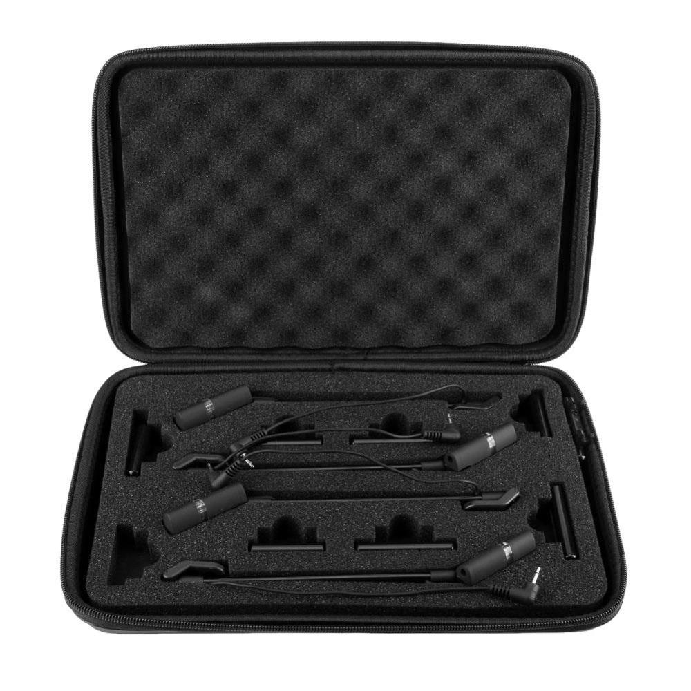 1/2/4pcs Carp Fishing Alarm Swingers Hangers 7 Colors LED Illuminated Bite Indicators with Carrying Case Pesca Fish Tackle