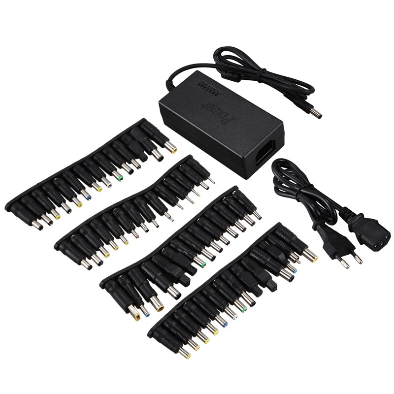 56 Uds Universal portátil AC DC Jack conector adaptador de fuente de alimentación macho para HP Dell Acer Notebook Cable