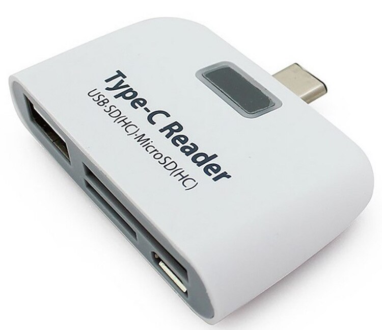 Mobile phone card reader Type-C USB2.0 U disk for MacBook card reader OTG TF SD card reader