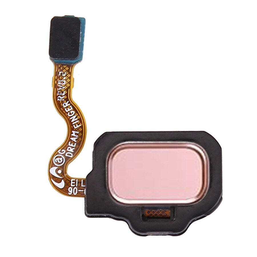 IPartsBuy nouveaux articles bouton d'empreinte digitale câble flexible pour Galaxy S8: Rose