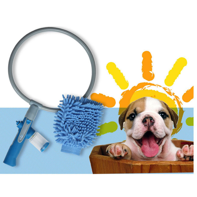 Convenient Pet Dog Cat Bathing Washing Cleaner 360 Degree Shower Kit Washer
