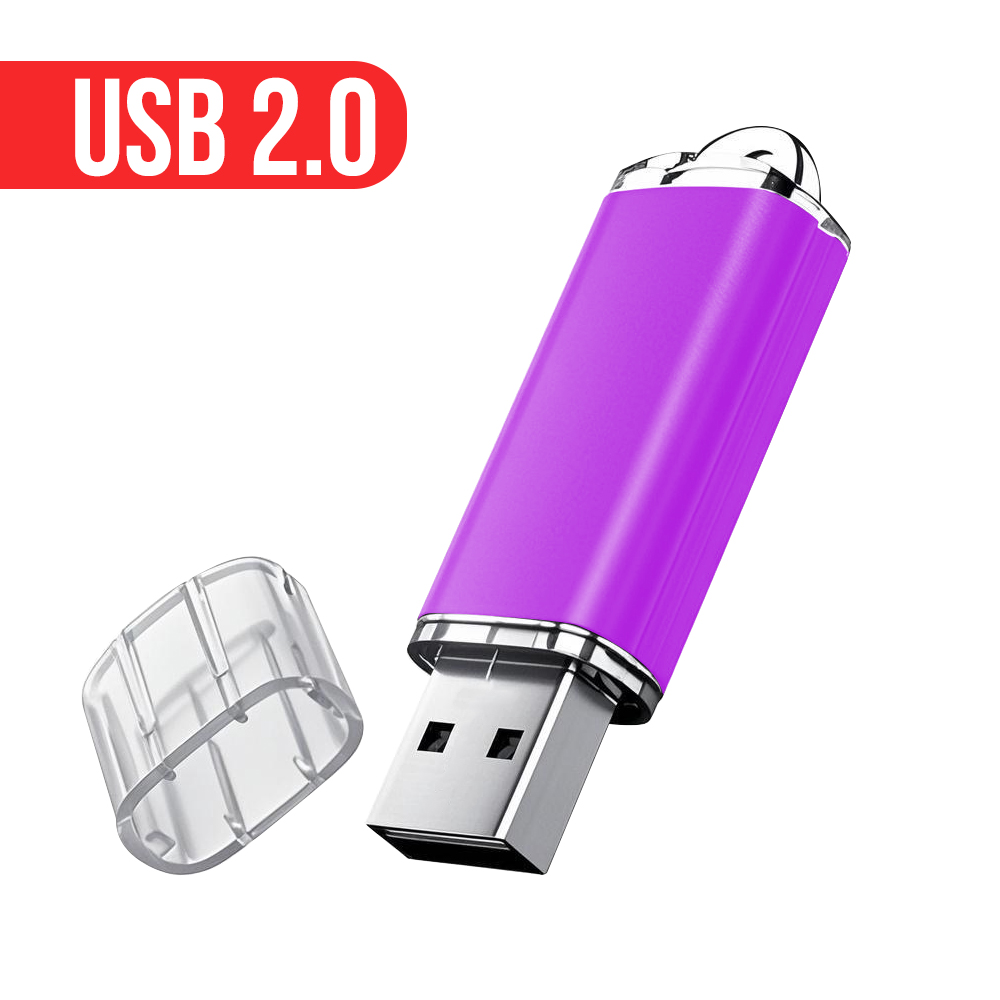 Szybki, kolorowy dysk flash usb 2.0 metalowe pendrive 32gb 16gb 1gb 64gb pendrive pamięć usb dysk pamięci fotograficznej: Żółty / 64 gb