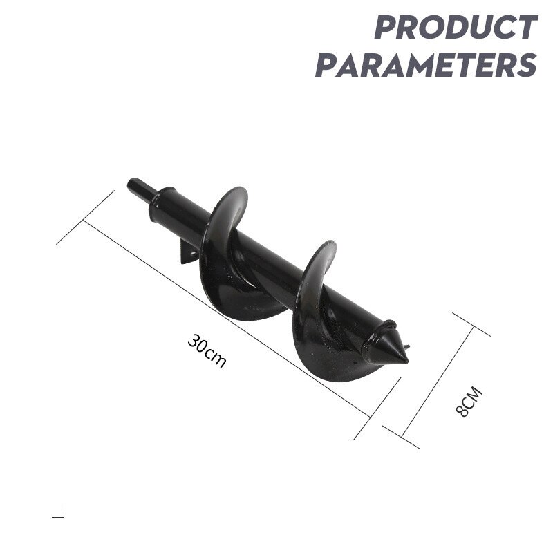 Ground drill matching charging hand electric drill garden spiral drill planting vegetables, flowers and plants drilling soil dri