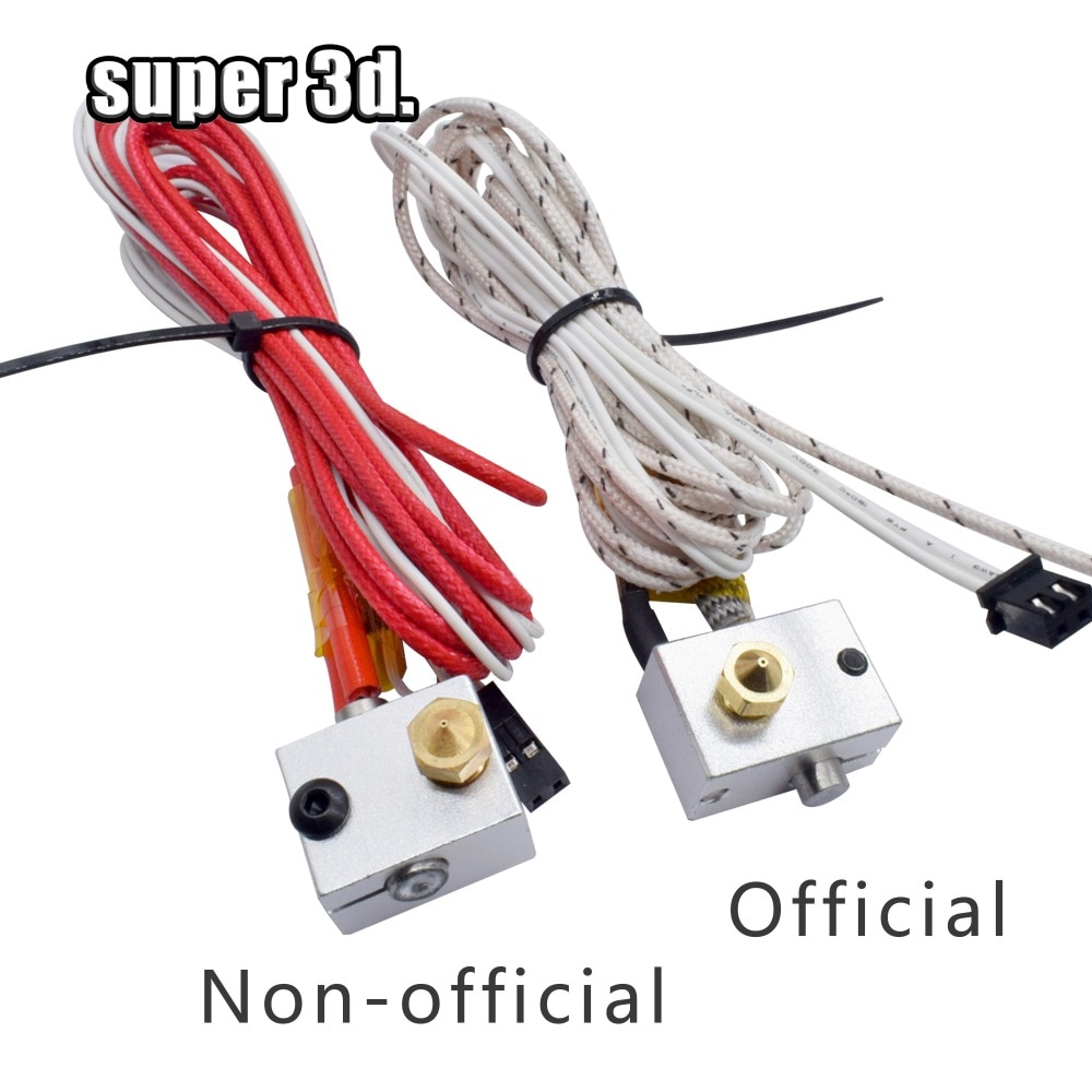 3D Printer End 2 In 1 Out Double Color Extruder Cyclops Single Head 12V/24V 0.4mm 1.75mm with Cooling Fan 3D Printer parts