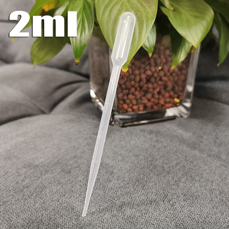 100pcs Test tube 3/2/1ml Student stationery Chemistry class laboratory teaching equipment Teaching equipment Student stationery