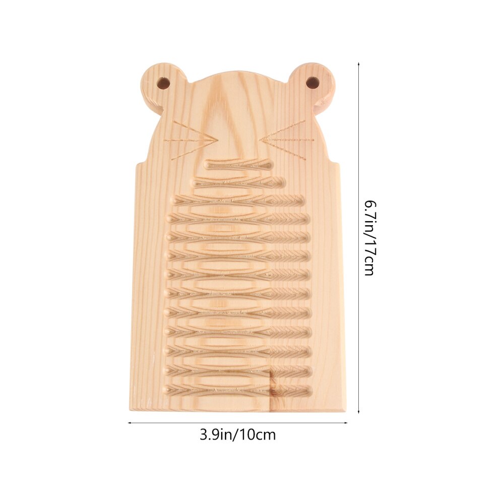 1Pc Home Wooden Washboard Practical Clothes Washboard Clothing Washing Tool