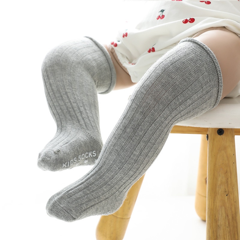 Baby Socken Neugeborenen Anti-Unterhose Boden Socken Knie Hohe Strümpfe Baumwolle Herbst Winter Mädchen Kleinkinder Rohr freundlicher Kleinkind socken