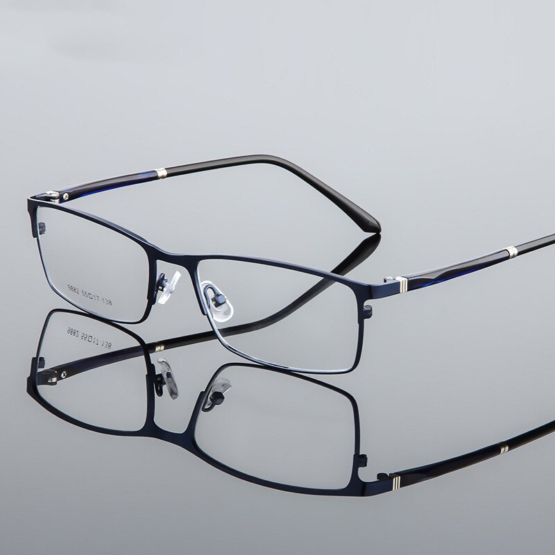 Mannen Brillen Frame Pure Titanium Optische Bril Recept Bril Volledige Rand Brillen Metalen Frame Bril Frame
