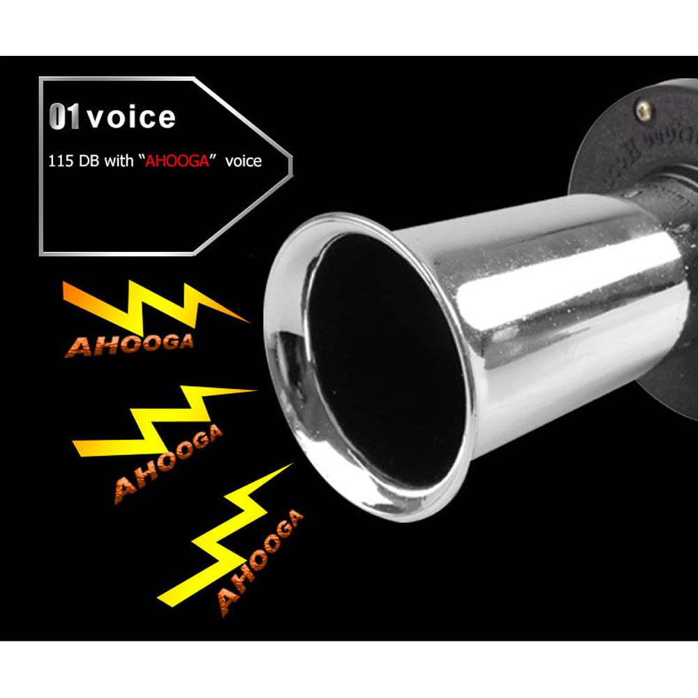 Dsycar 1 setti auto vene moottoripyörä ilmatorvi klaxon loud sound klassinen vene kuormatorvi 12v 110db 490hz