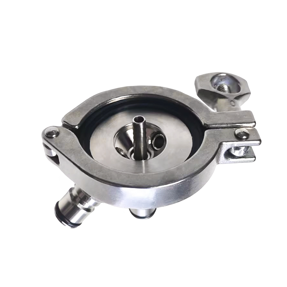 Ball Lock Tikken Hoofd Om 2 Inch TRI-CLOVER (Commerciële Vaatje Adapter)