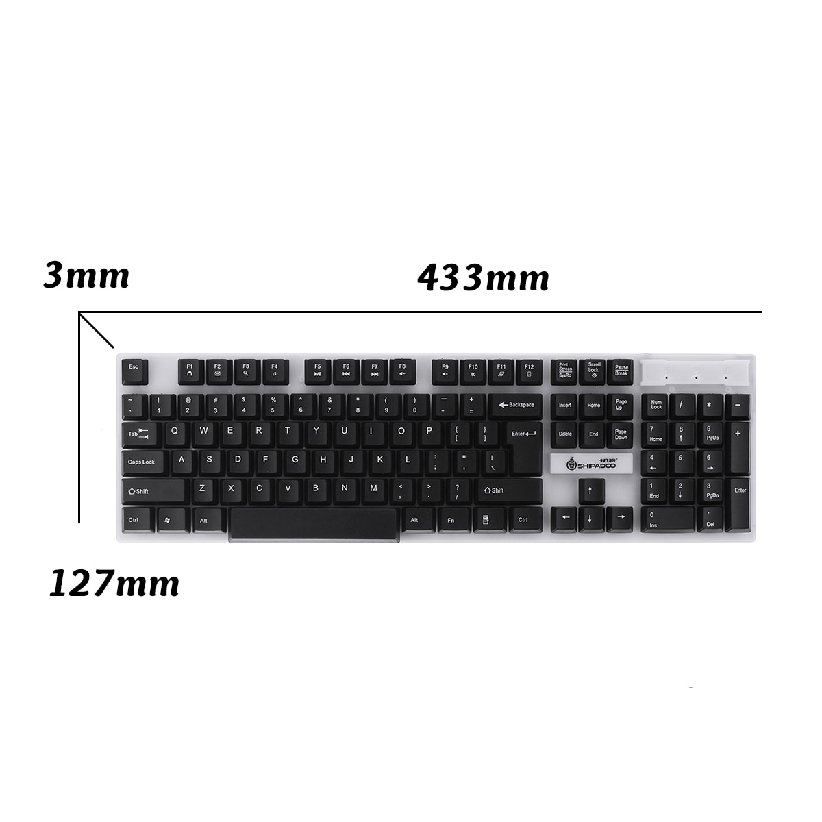 USB Wired 104Key RGB Backlit Wired Mechanical Gaming Keyboard and 1600DPI Gaming Mouse Set for PC Laptop MacTV Office Supplies