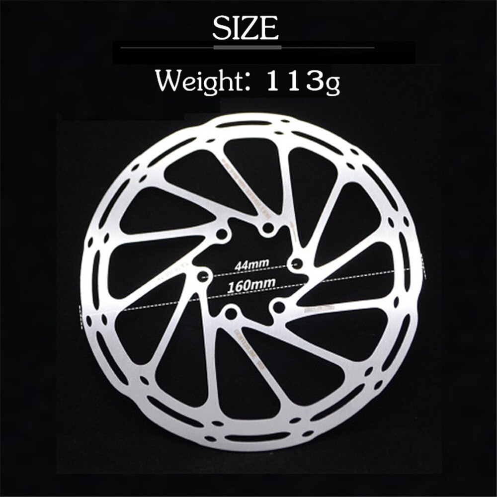 VXM Bicycle Disc Brake Rotor Stainless Steel Centerline 160mm 180mm Stainless Steel MTB Brake Disc Rotors With 6 Bolts For Sram