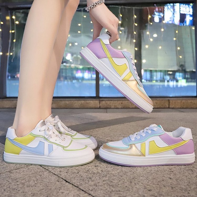 Dikke hakken dames sneakers schoenen dames sneaker schoenen damesschoenen dames baskets femme wedge gevulkaniseerde damesschoenen