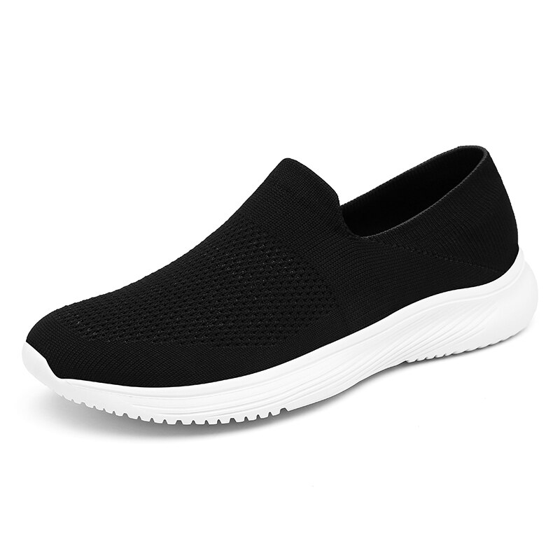 Tenis masculino herr tennisskor utomhus sneakers slip on herr tränare lätta gym sportskor jogging skodon vuxen: Fe1 / 8.5