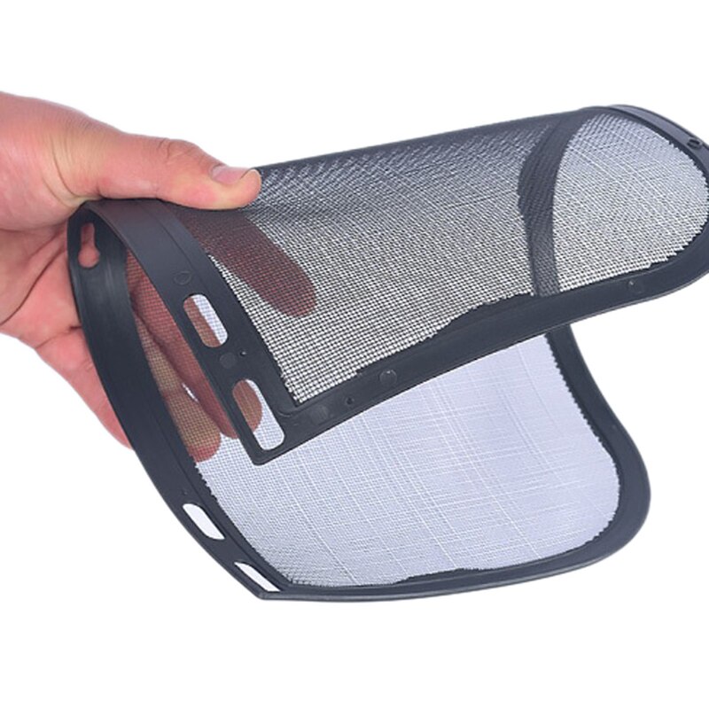 Garten Gras Trimmer Sicherheit Helm Hut Mit Volle Gesicht Mesh Visier Schutz