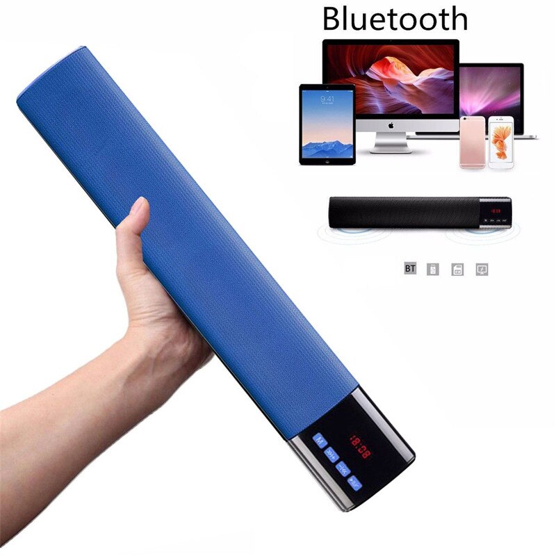 TV Bluetooth Speaker HiFi Portable Wireless Soundbar Subwoofer 3DStereo Column Music Center Home Theater System For the Computer