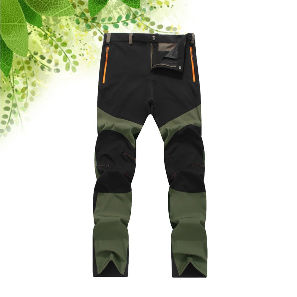 Mannen Sport Broek Leggings Running Elastische Gore-Broek Voor Jongen Mannen Gym Workout (Groen)