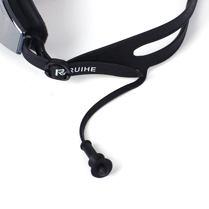 Professionele Zwembril Met Oordopjes Vrouwen Mannen High Definition Waterdicht Stofdicht Anti-Fog Anti-Uv Glasses1