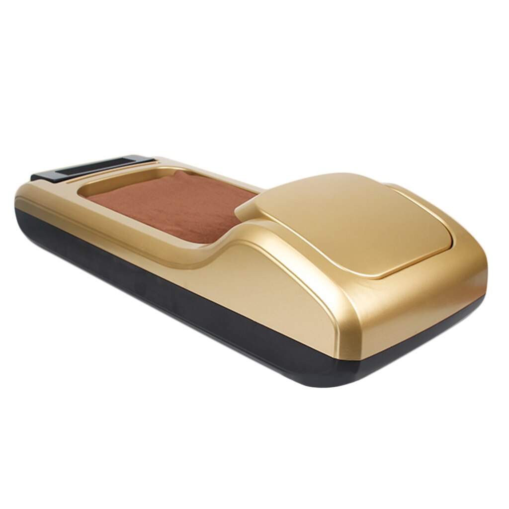 Portable Automatic Shoe Cover Dispenser Overshoe Machine Carpet Cleaning: Champagne