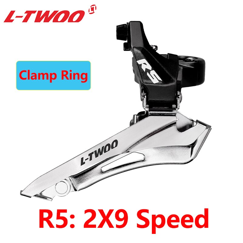 LTWOO R9/R7/R5/R3/R2 7V 8V 9V 10V 11V Front Derailleurs for Road Bike 2x10s 2x11s Derailleurs Compatible with Shimano Bike Parts: R5 Climp Ring